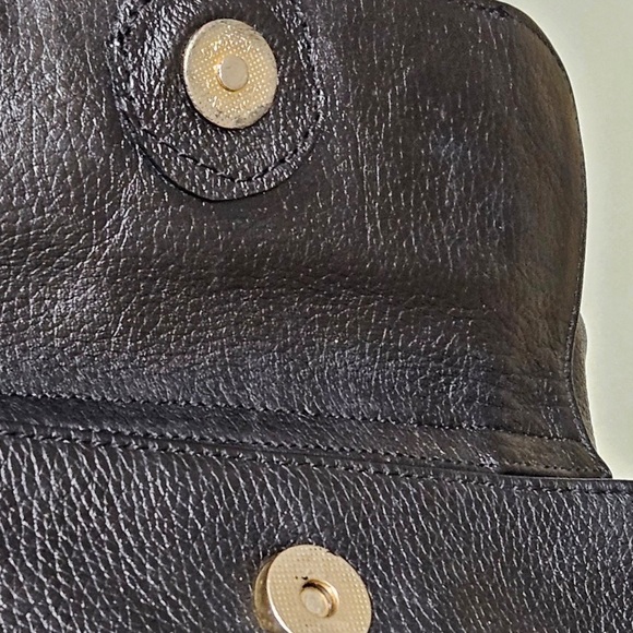 МСМ Backpack Black Leather With Charm Authentic - Picture 8 of 11